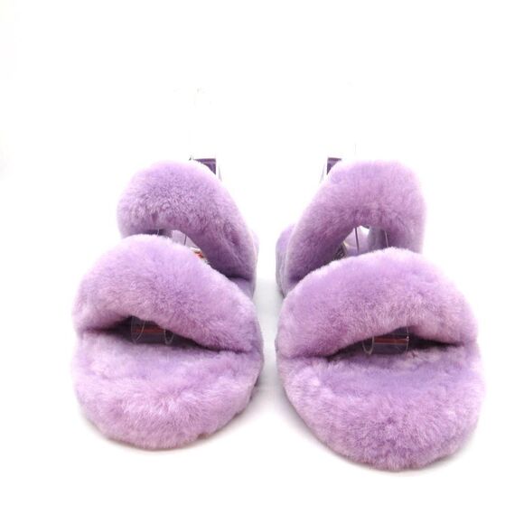 UGG WOMEN'S OH YEAH SLIDE SLIPPER IN LILAC BLOOM - Picture 3 of 9